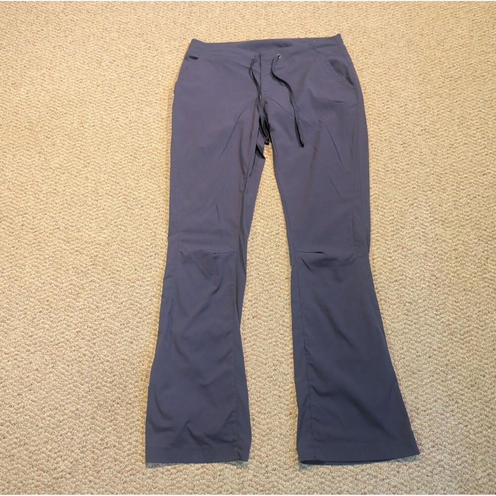 Columbia Anytime Boot Cut Pants Womens 6 Blue Outdoor Trail Hiking Technical